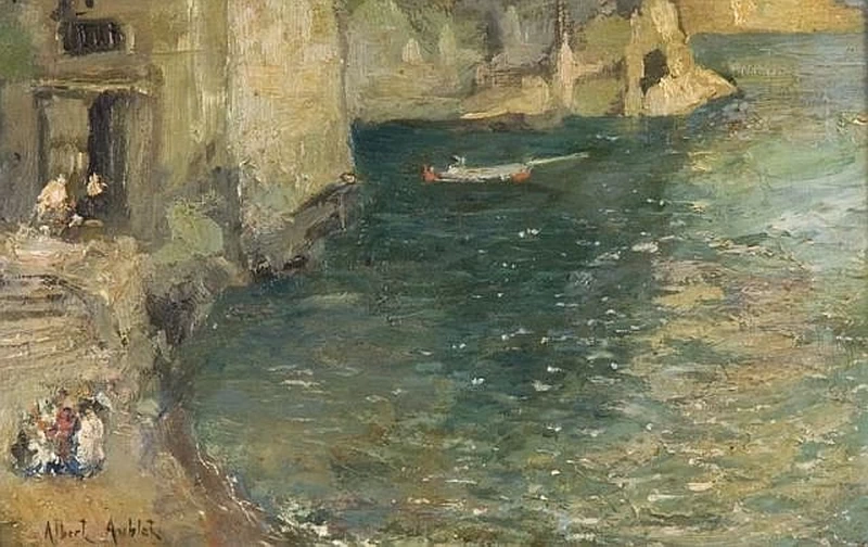 Scala sulle rive delle Calanques